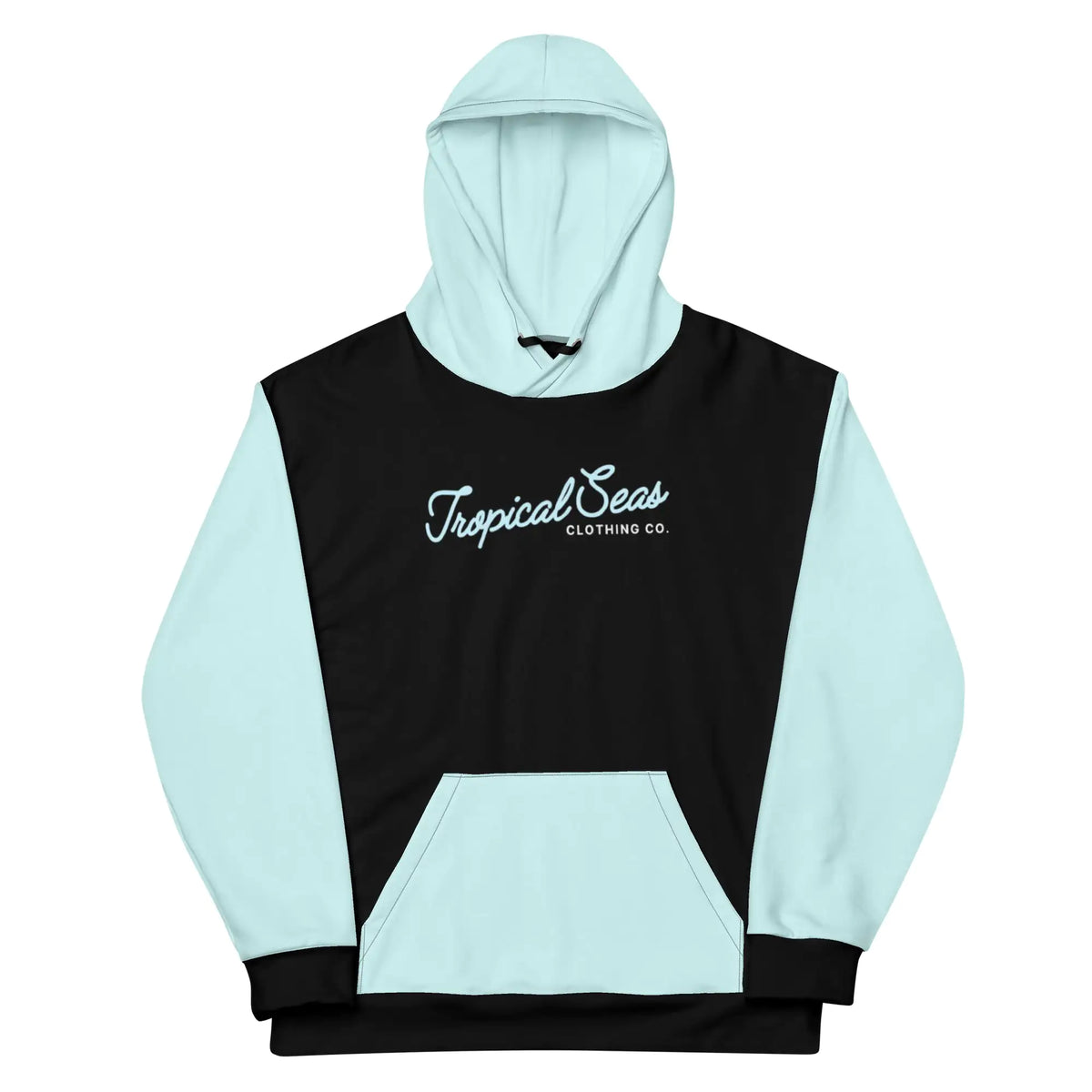 Bahama Blue Two-Tone Tropical Seas Hoodie — image 6 of 14
