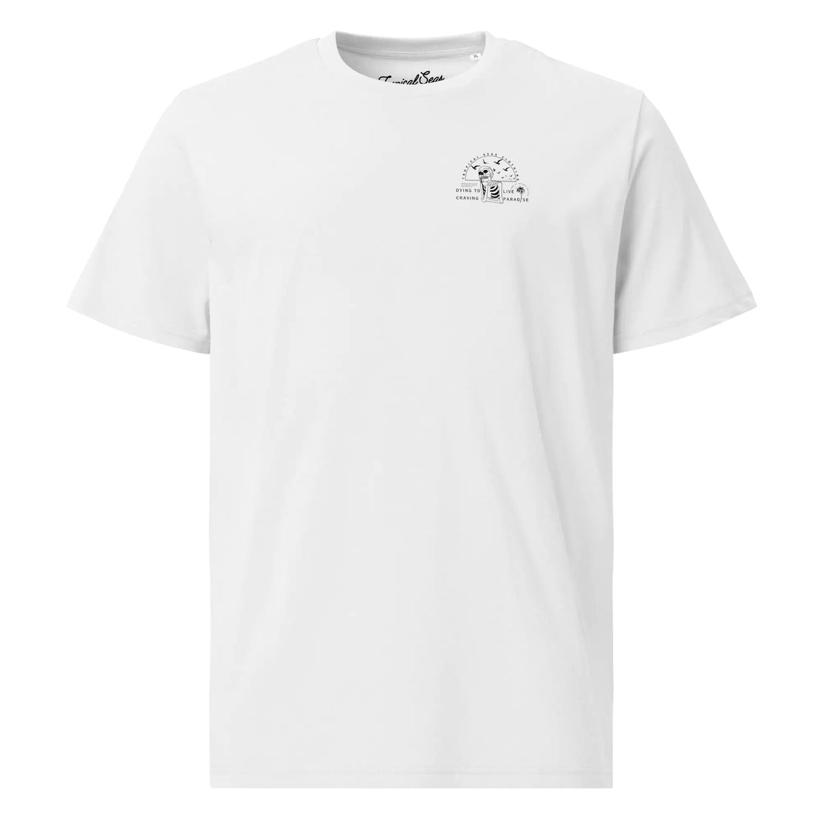 Craving Paradise Skeleton Organic Cotton t-shirt — image 3 of 21