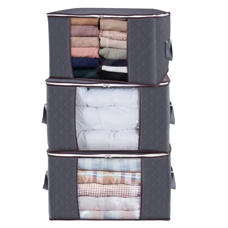 3pcs Quilt Dust Storage Bags for Home Organization — image 5 of 6