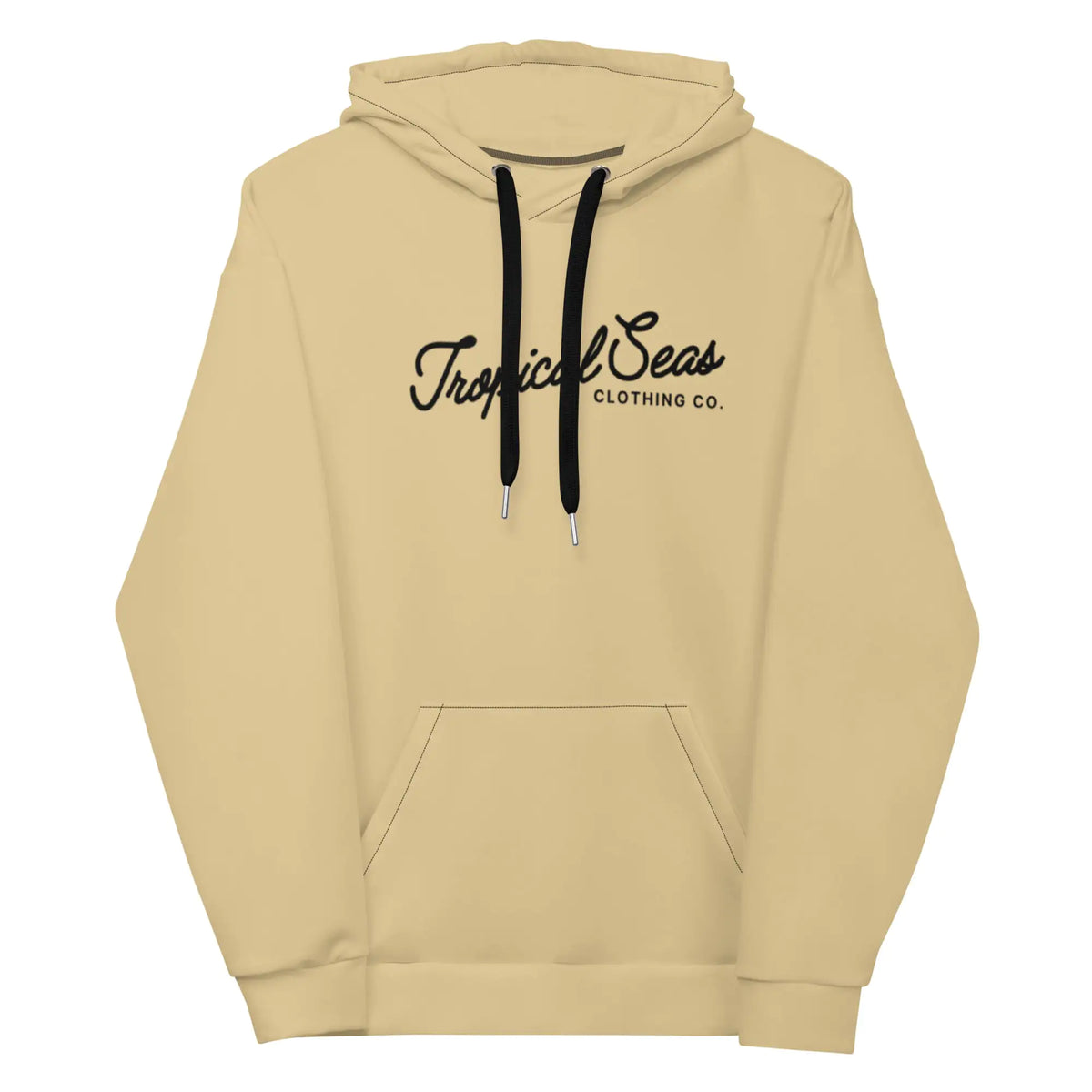 Beige Tropical Seas Hoodie — image 1 of 14