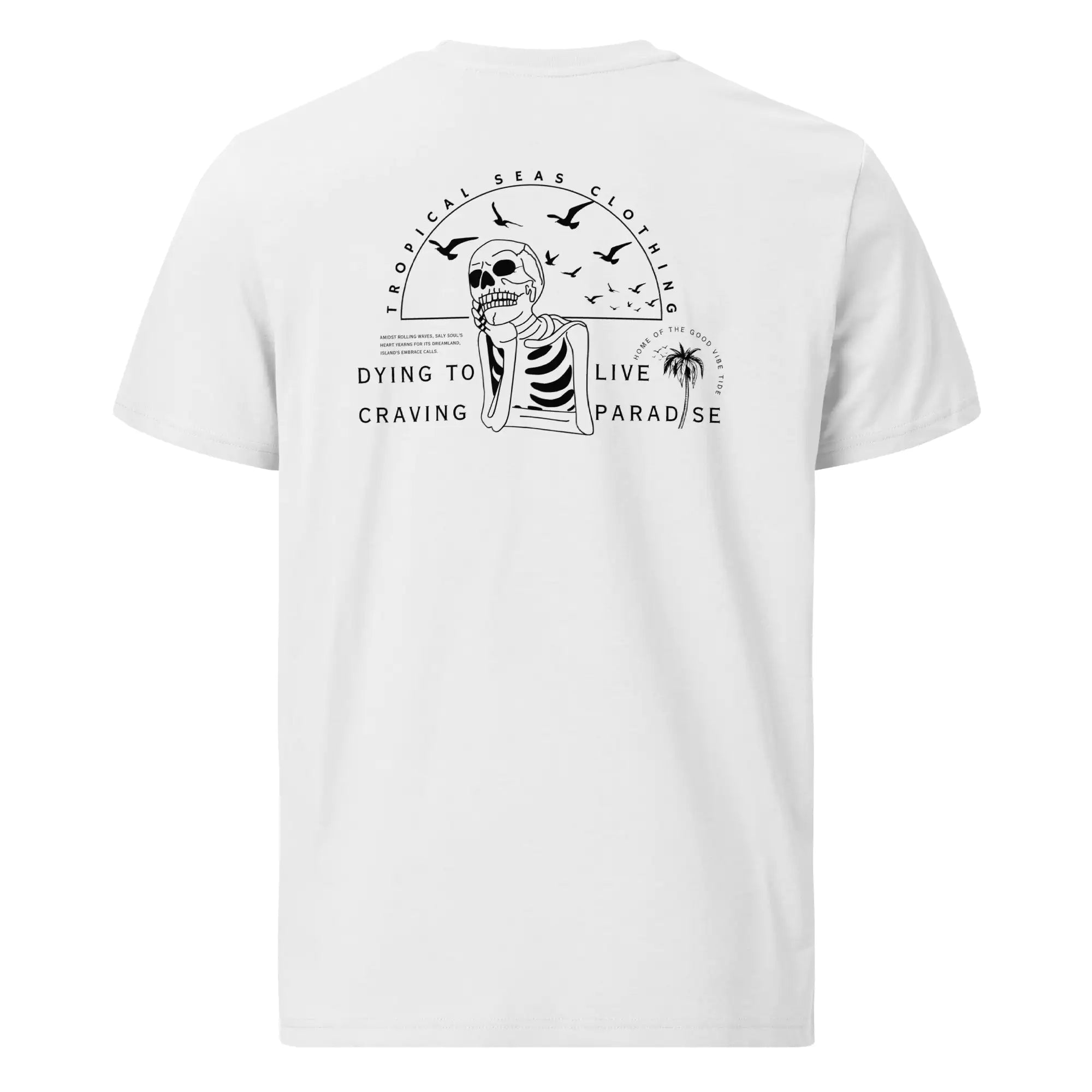 Craving Paradise Skeleton Organic Cotton t-shirt — image 14 of 21