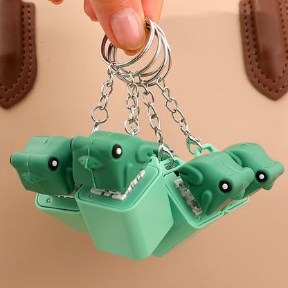 Funny Rechargeable Frog Croaking Keychain