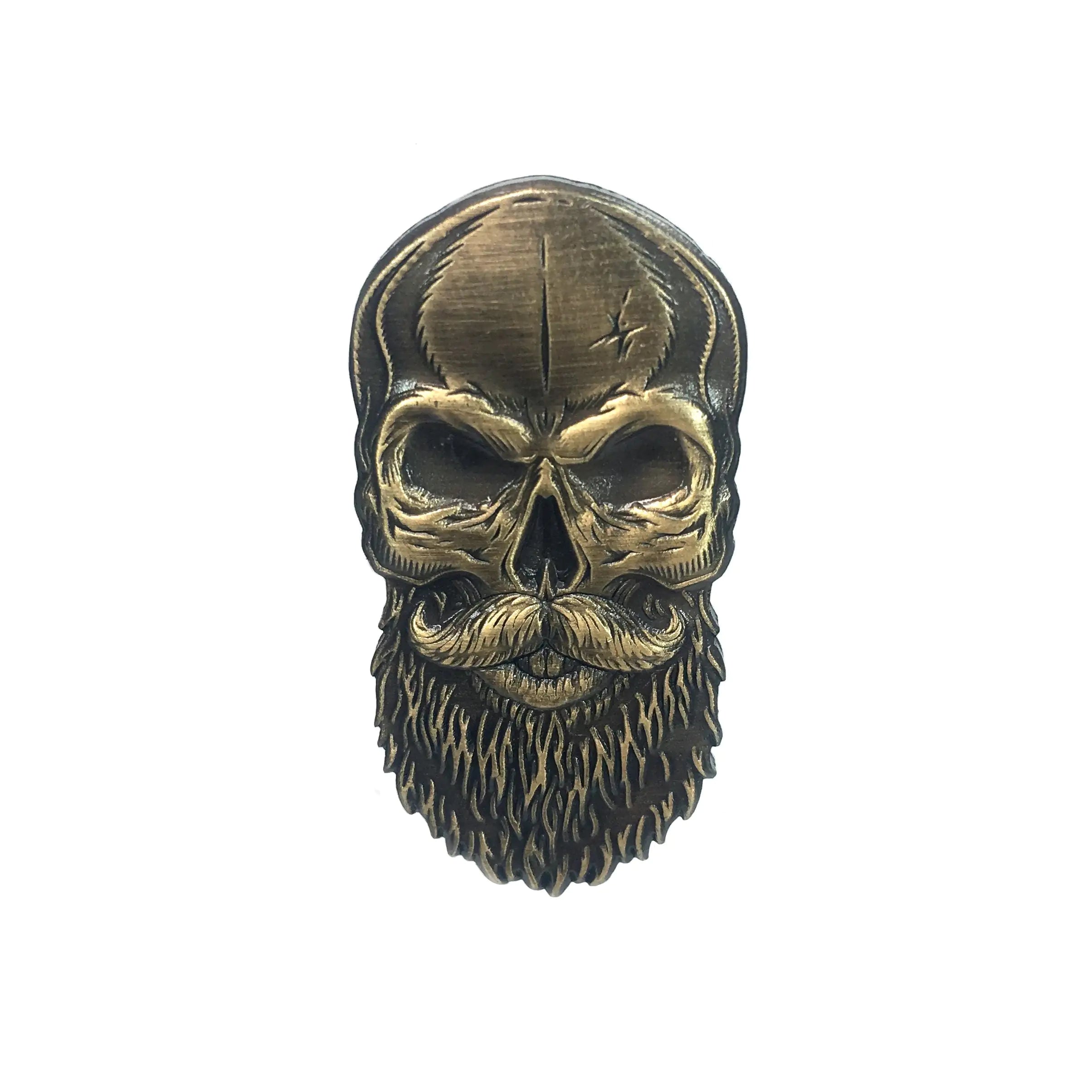 Beard Skull Golf Ball Marker — image 1 of 3