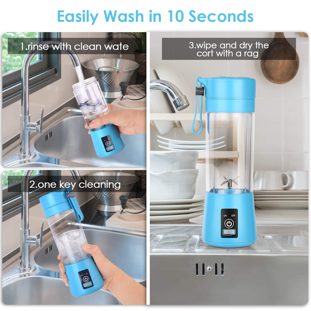 Mini Portable USB Blender