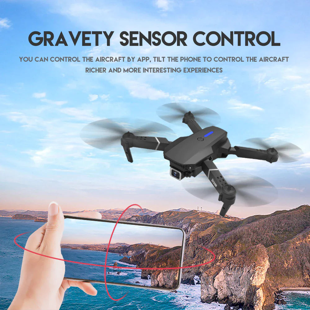 2023 New RC Drone With 4K HD Dual Camera WiFi FPV Foldable — image 15 of 21