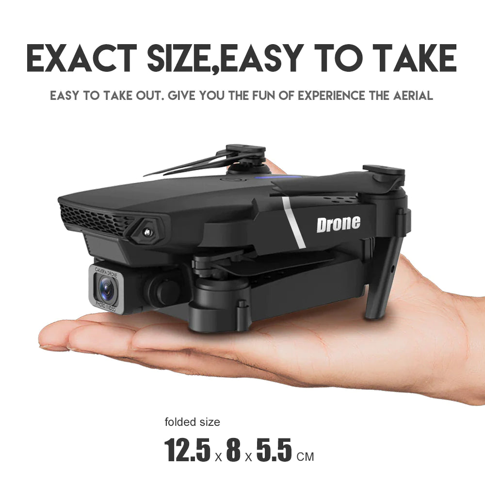 2023 New RC Drone With 4K HD Dual Camera WiFi FPV Foldable — image 6 of 21