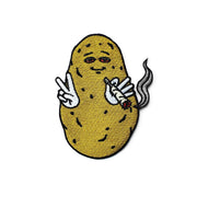 Baked Potato Embroidered Patch — Iron-On or Hook and Loop — photo 1 of 5