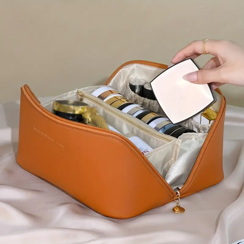 Large Travel Cosmetic Bag, a travel cosmetic bag for travel toiletries — image 9 of 10