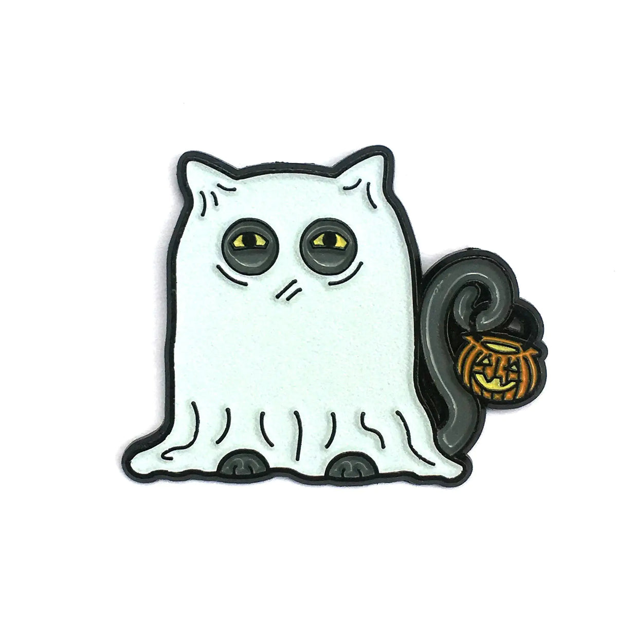 Glowing Ghost Cat Needle Minder — image 1 of 4