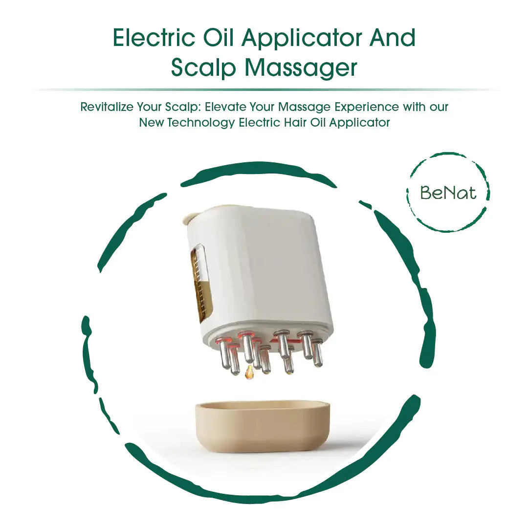Electric Oil Applicator and Vibration Scalp Massager 2 in 1 — image 8 of 9