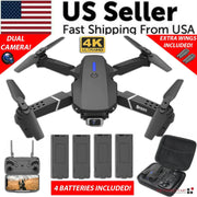 2023 New RC Drone With 4K HD Dual Camera WiFi FPV Foldable — image 1 of 21