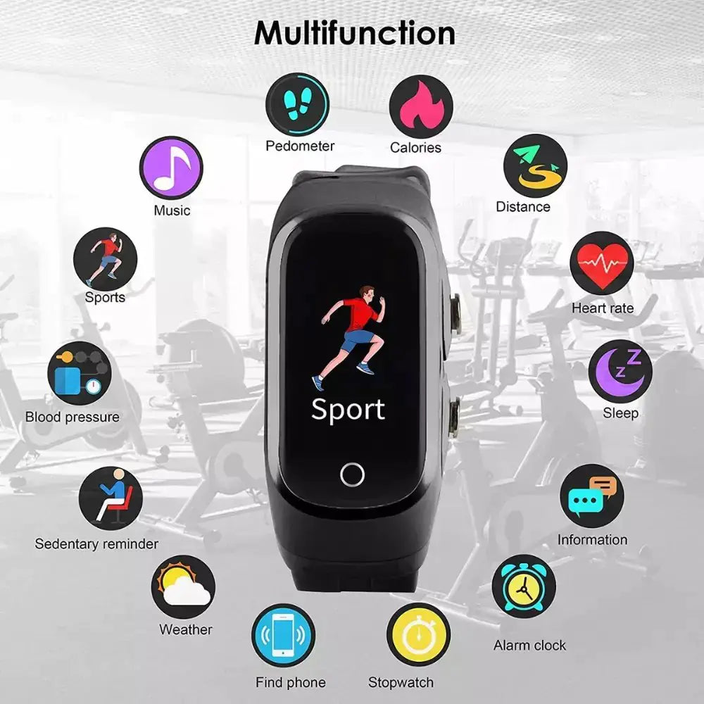 2-In-1 Smart Watch & Earbuds Fitness True Wireless Combo — image 1 of 15