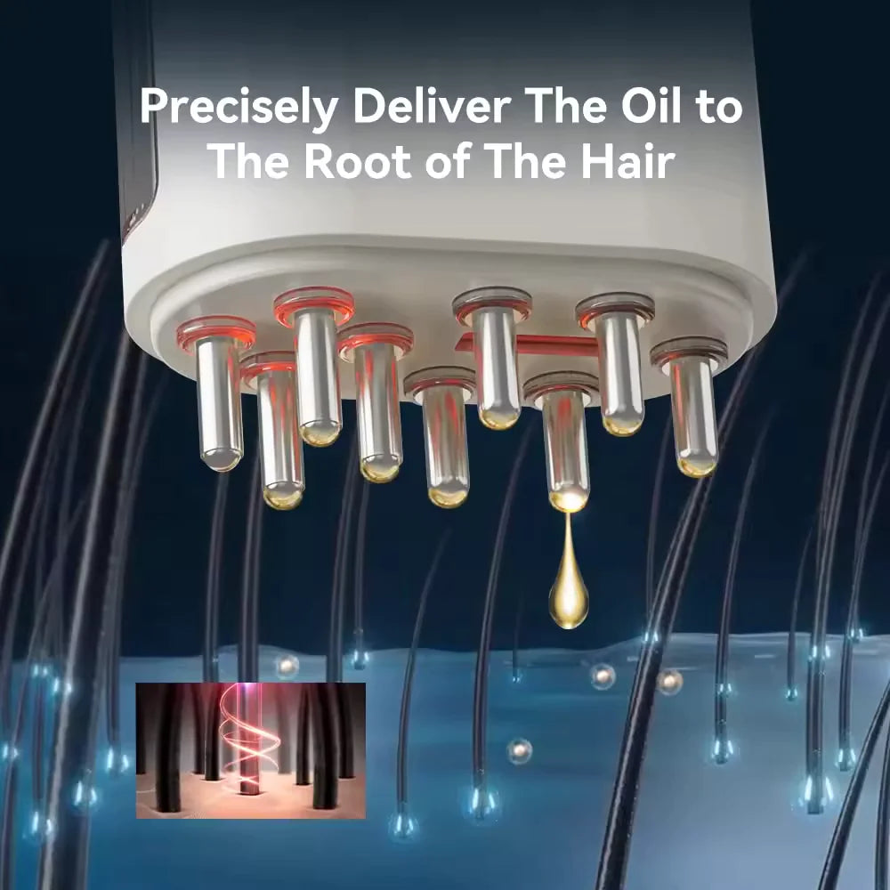 Electric Oil Applicator and Vibration Scalp Massager 2 in 1 — image 1 of 9