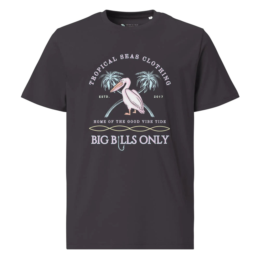 Men's Tropical Pelican Organic Cotton T-Shirt – Sustainable Comfort with Coastal Style — image 11 of 27