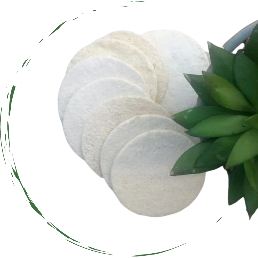 Natural Loofah Pads 5-pcs — image 7 of 7