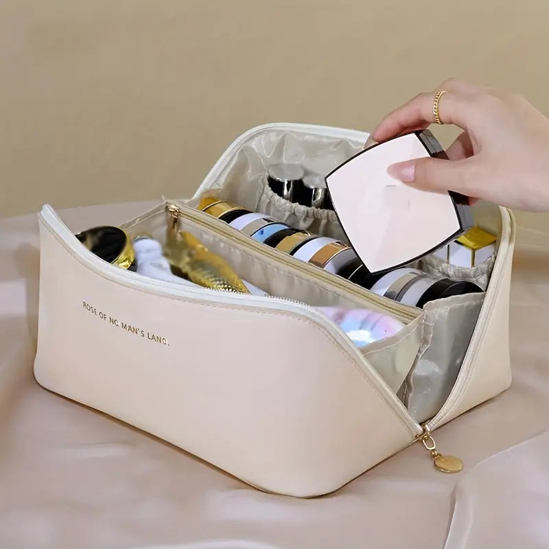 Large Travel Cosmetic Bag, a travel cosmetic bag for travel toiletries — image 6 of 10