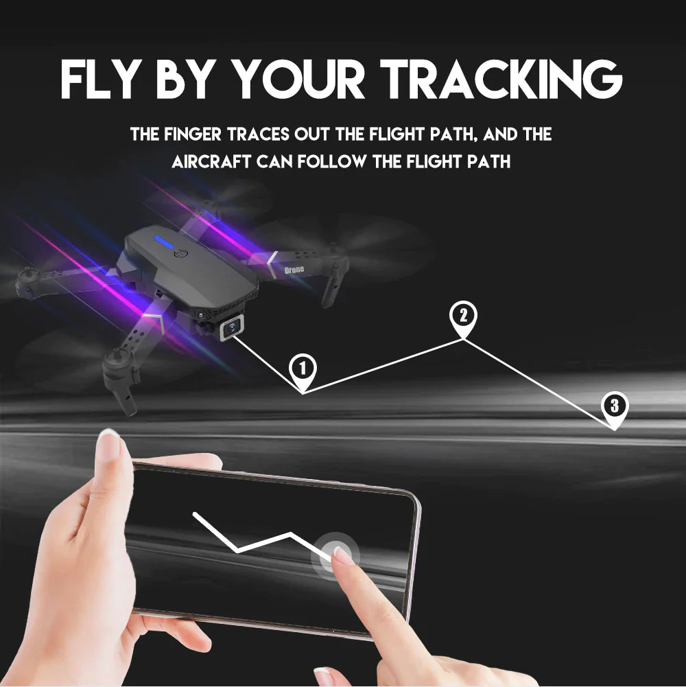 2023 New RC Drone With 4K HD Dual Camera WiFi FPV Foldable — image 12 of 21