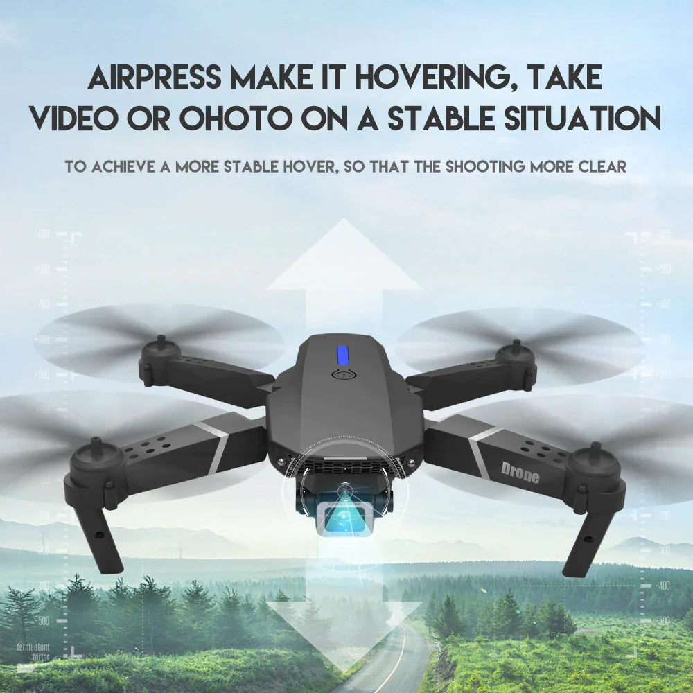 2023 New RC Drone With 4K HD Dual Camera WiFi FPV Foldable — image 10 of 21