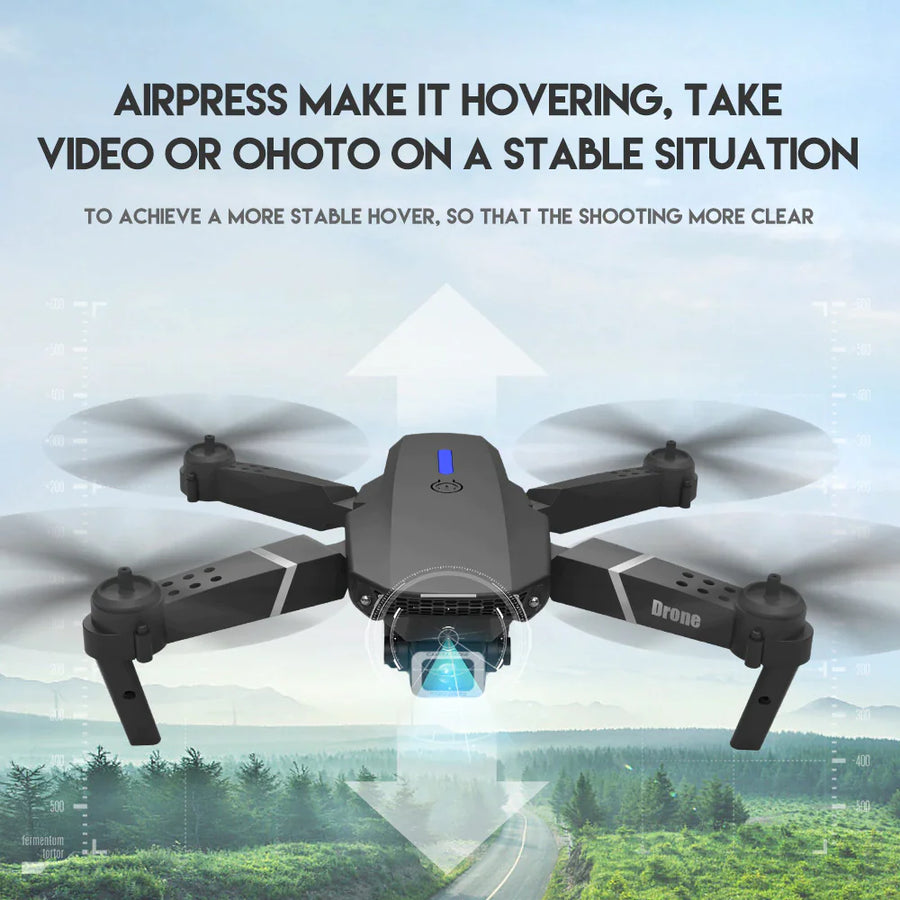 2023 New RC Drone With 4K HD Dual Camera WiFi FPV Foldable — image 10 of 21