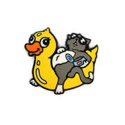 Pool Cat Enamel Pin — Hard Enamel Lapel Pin — photo 1 of 7
