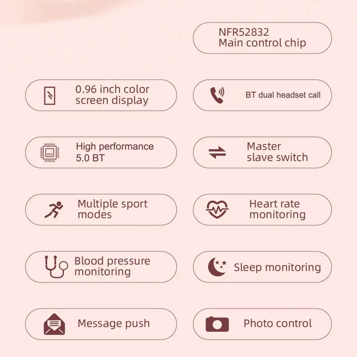 2-In-1 Smart Watch & Earbuds Fitness True Wireless Combo — image 6 of 15