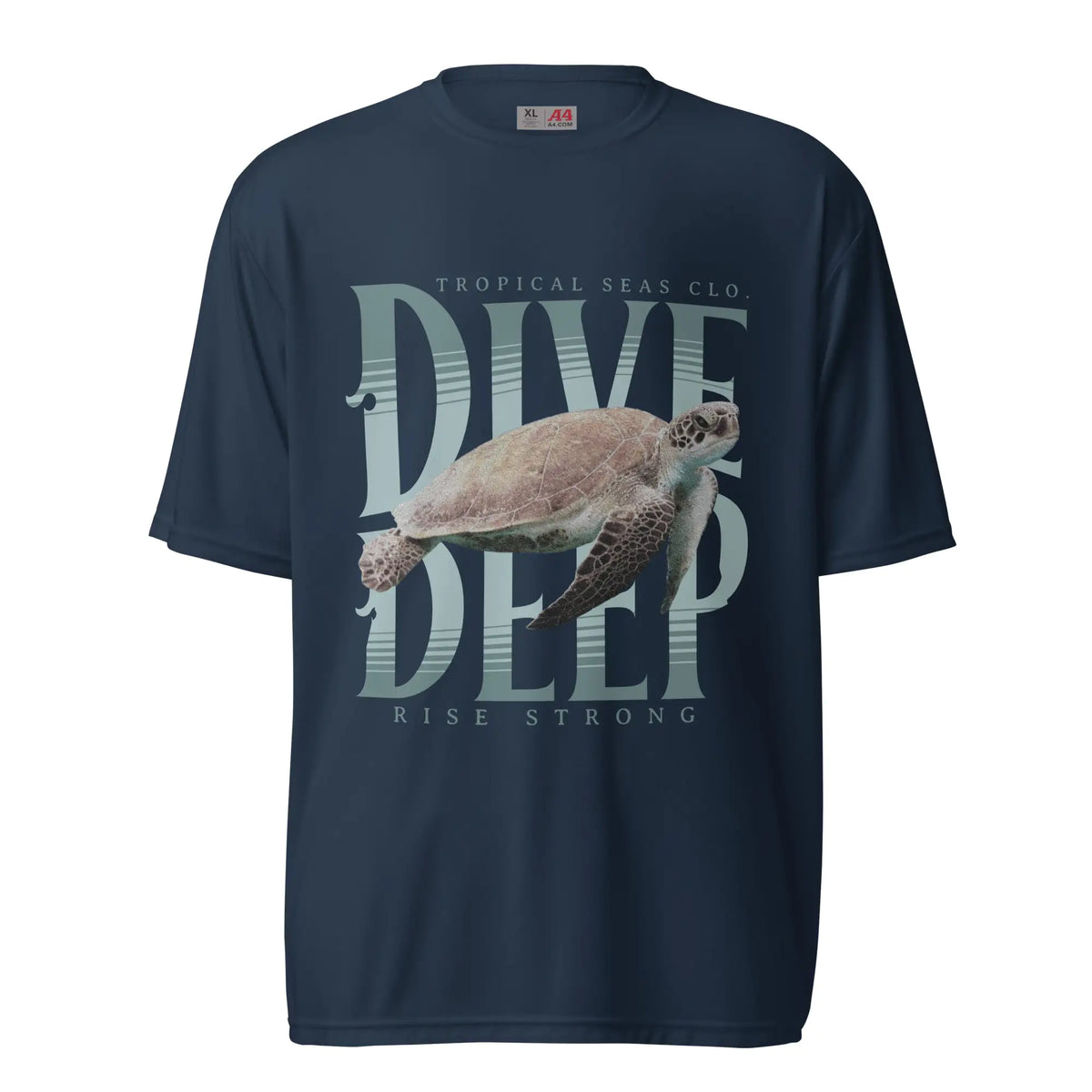 Dive Deep Sea Turtle Performance T-shirt — image 4 of 9