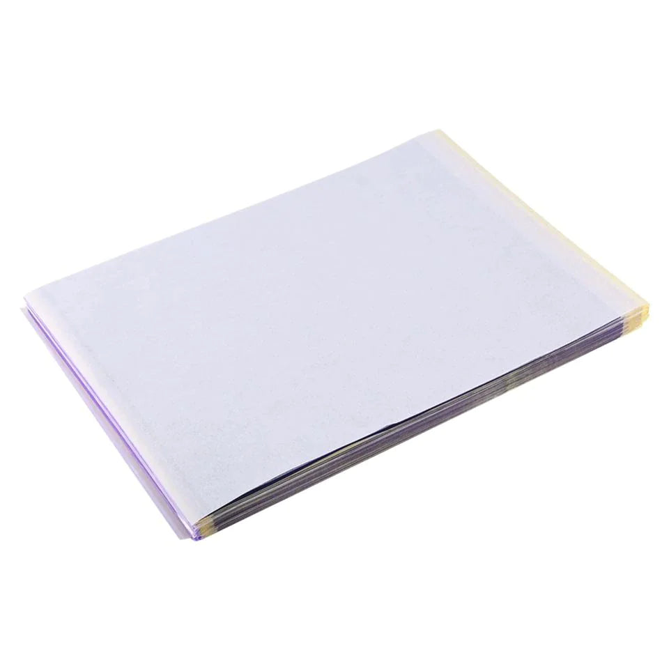 Tattoo Transfer Paper Stencil Carbon Thermal Tracing Hectograph Supplies Sheets — image 18 of 24