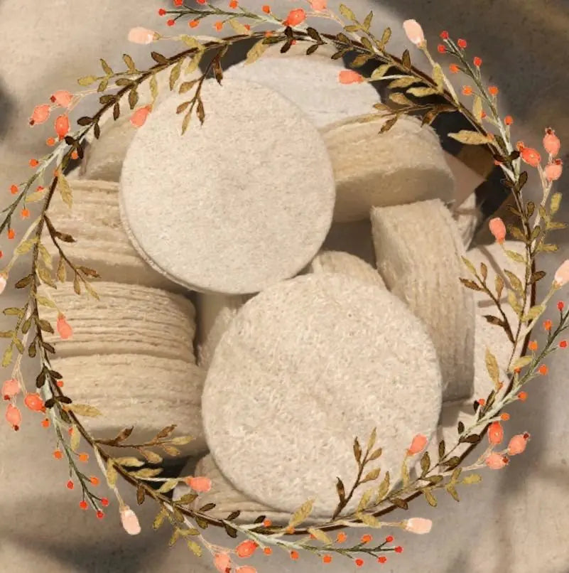 Natural Loofah Pads 5-pcs — image 3 of 7