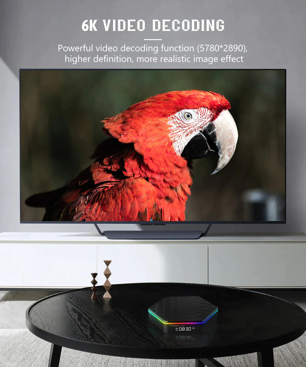 2023 Upgraded T95Z Plus Smart Android 12.0 TV Box Quad Core 6K — image 3 of 22