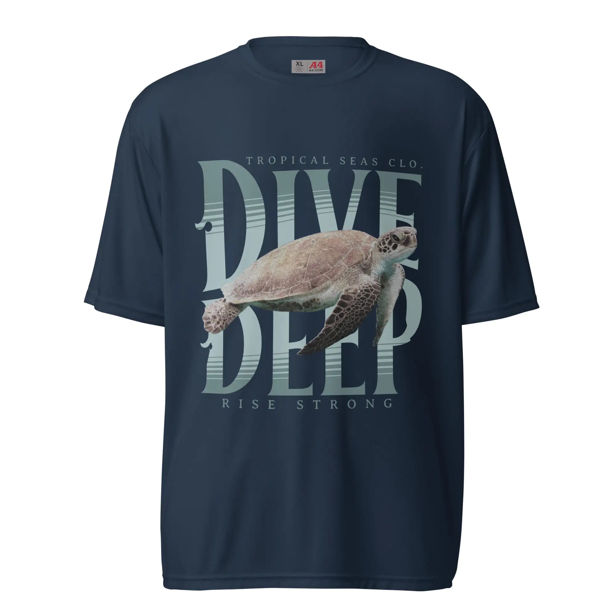 Dive Deep Sea Turtle Performance T-shirt — image 3 of 9