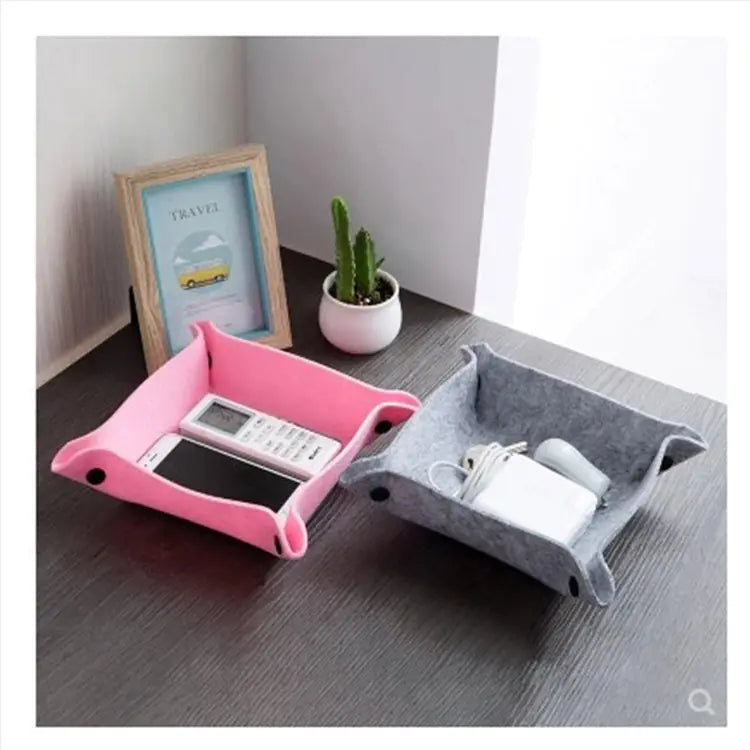 Felt Desk Organizer, a desk organizer for home office — image 2 of 8