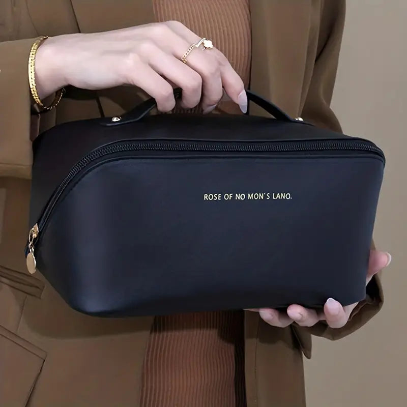 Large Travel Cosmetic Bag, a travel cosmetic bag for travel toiletries — image 2 of 10