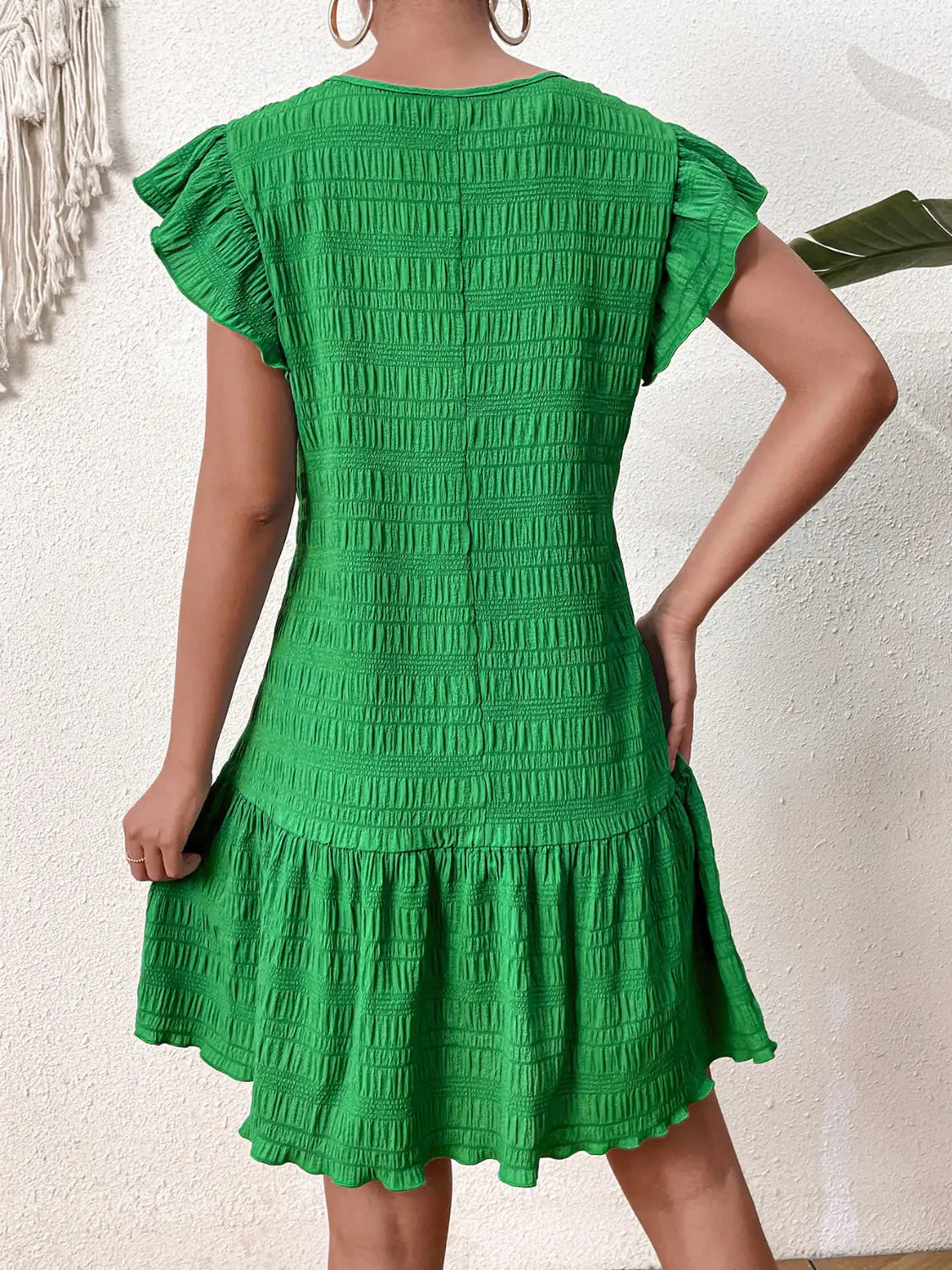 Nadia Textured Dress — image 1 of 9