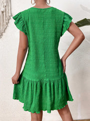 Nadia Textured Dress — image 1 of 9