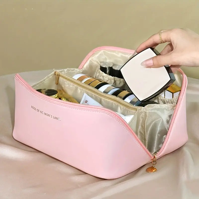 Large Travel Cosmetic Bag, a travel cosmetic bag for travel toiletries — image 10 of 10