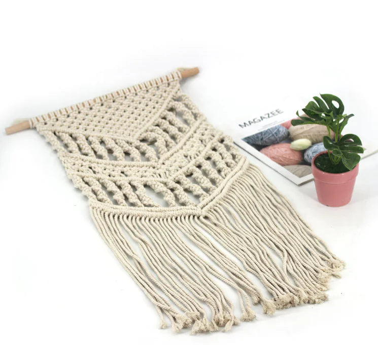 Handwoven Bohemian Tapestry - Nordic Wall Decor image 4