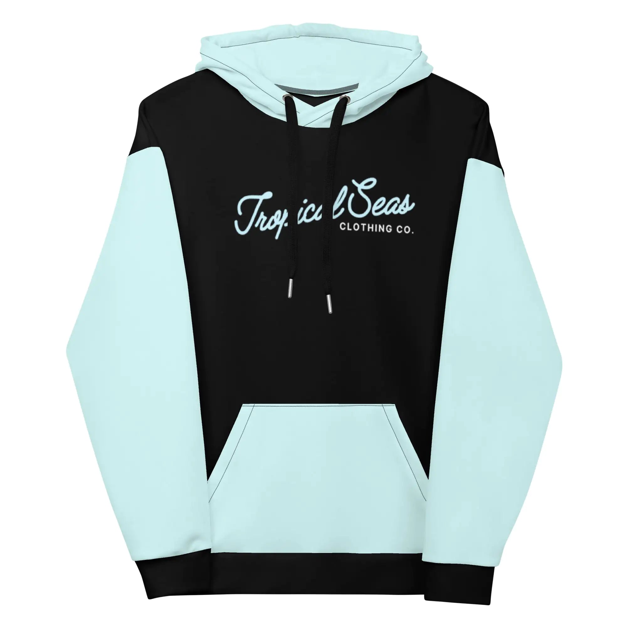 Bahama Blue Two-Tone Tropical Seas Hoodie — image 2 of 14