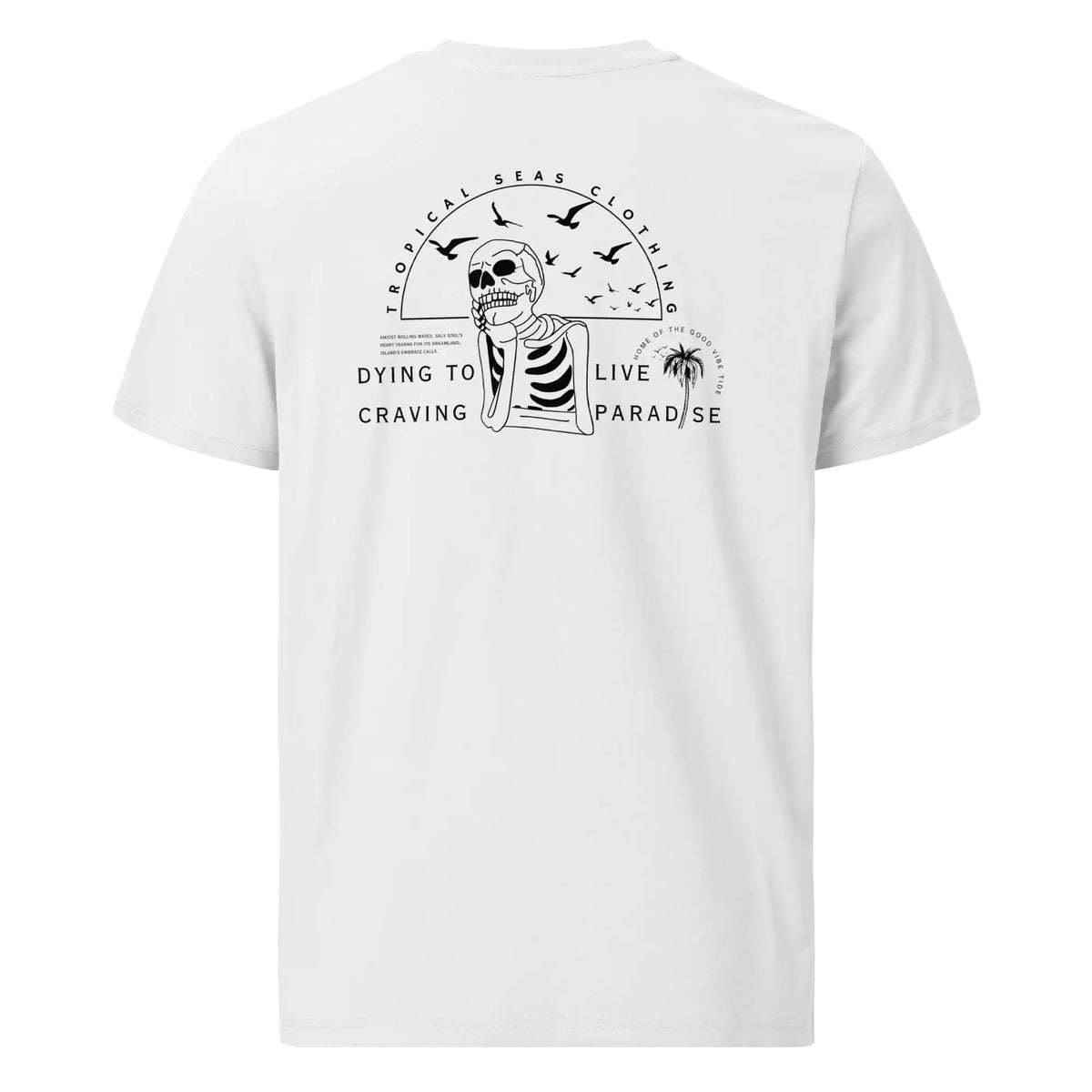 Craving Paradise Skeleton Organic Cotton t-shirt — image 18 of 21
